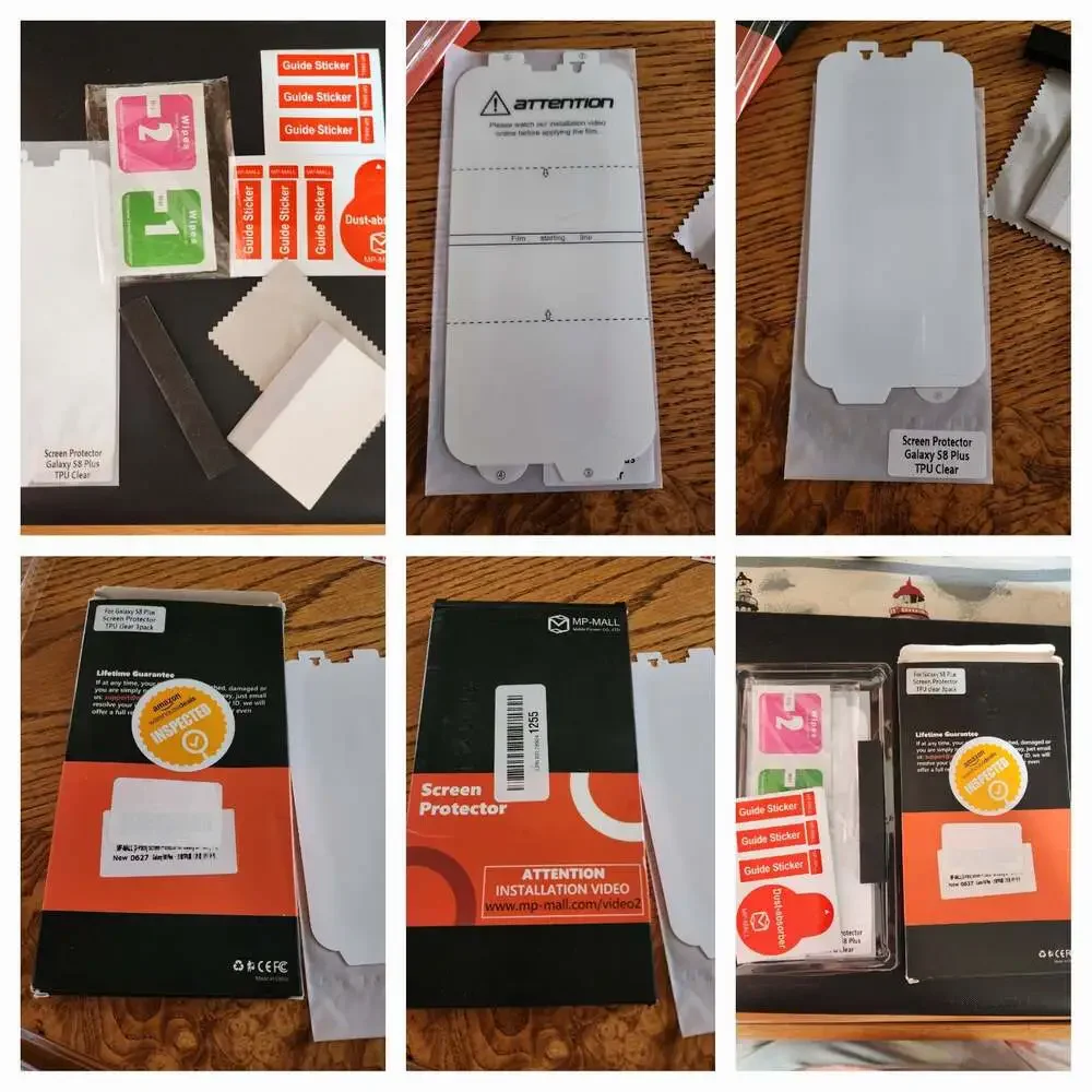 Samsung S8 Plus Replacement Back, Screen Saver, Portable Charger